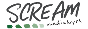 Scream Mediabyrå logotyp